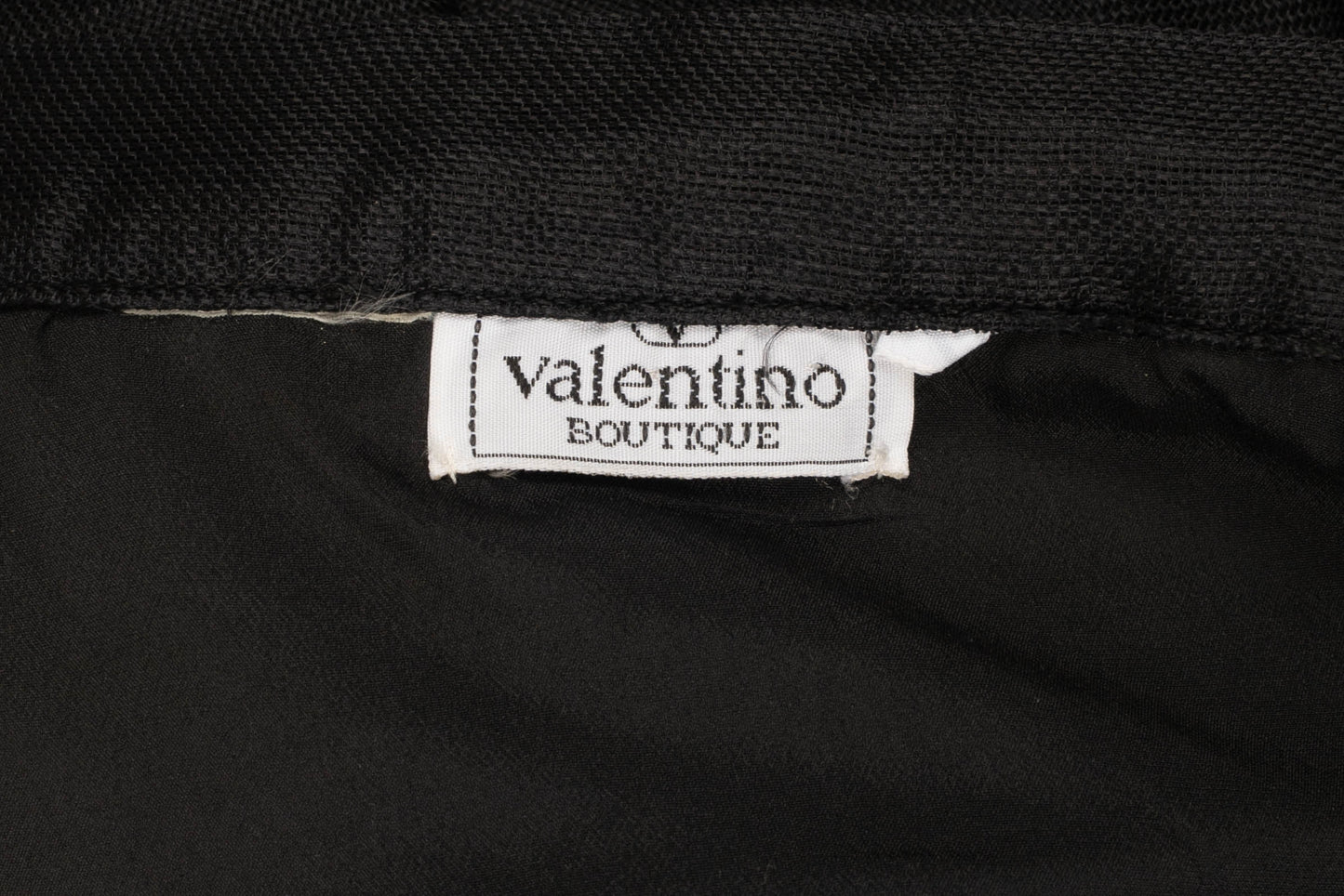 Jupe noire Valentino