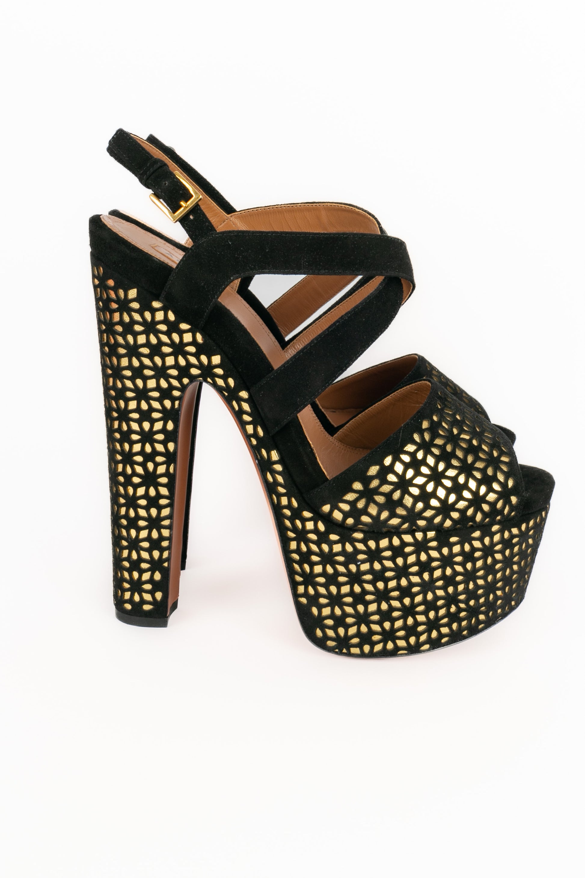 Escarpins en cuir Alaïa 