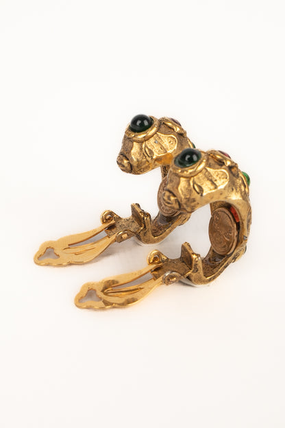 Boucles d'oreilles byzantines Chanel