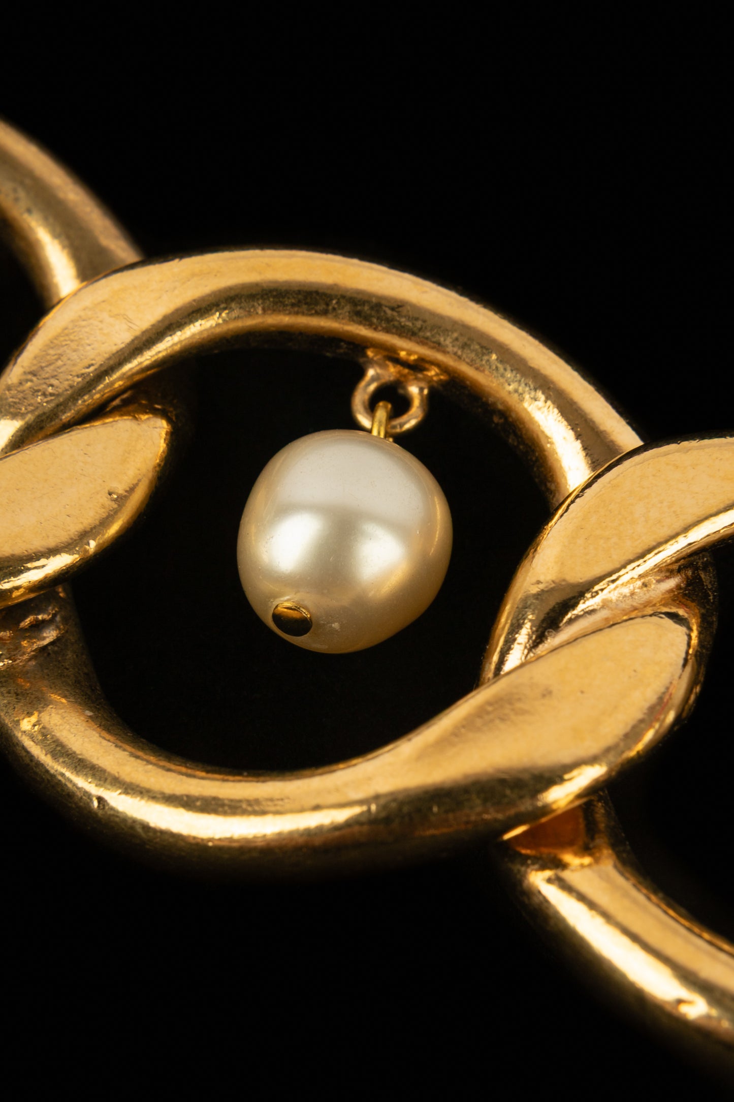 Collier court Chanel 1990's