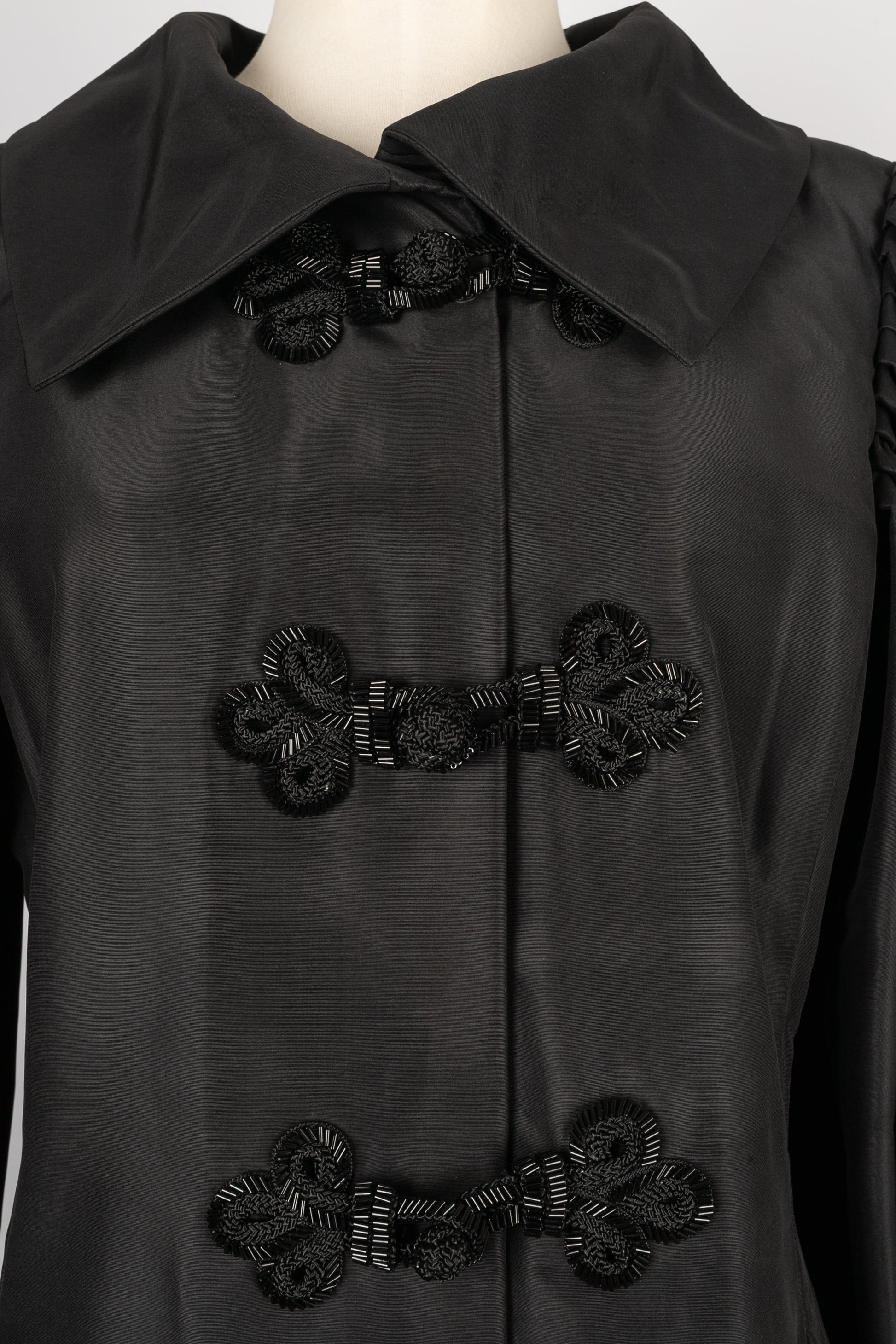 Robe manteau du soir Oscar De La Renta