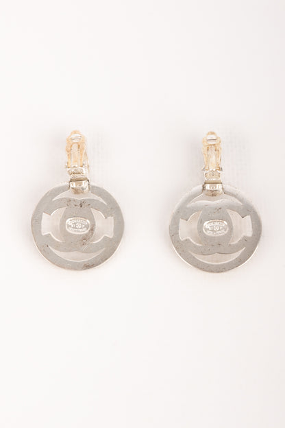 Boucles d'oreilles tourniquet Chanel 1997