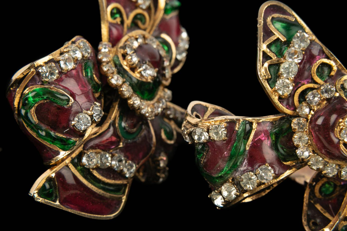 Parure "Noeud" Chanel 1980's