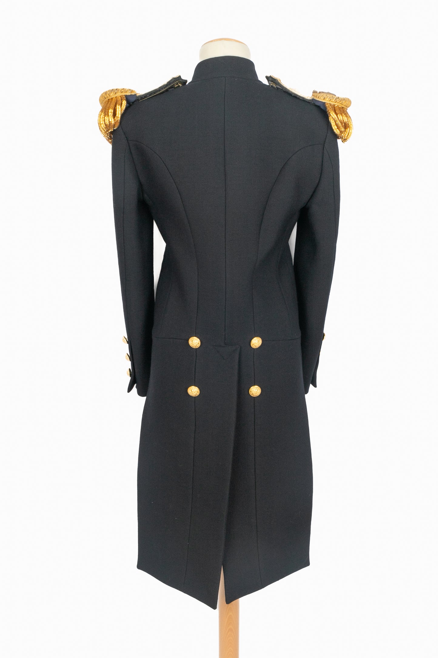 Manteau "Navy" Balmain Homme Hiver 2016