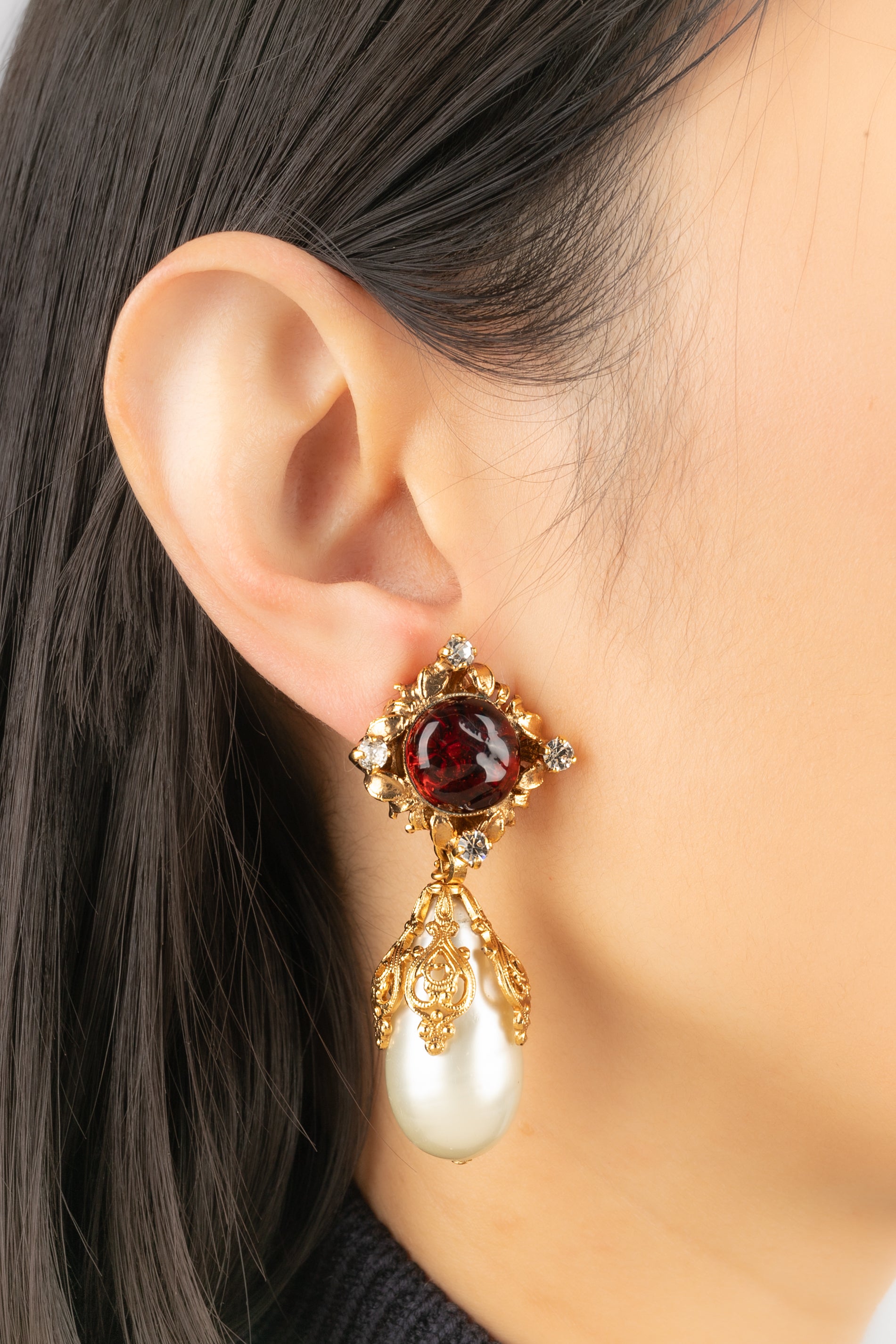 Boucles d'oreilles Chanel 1994