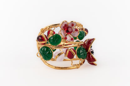 Bracelet de fleurs Augustine