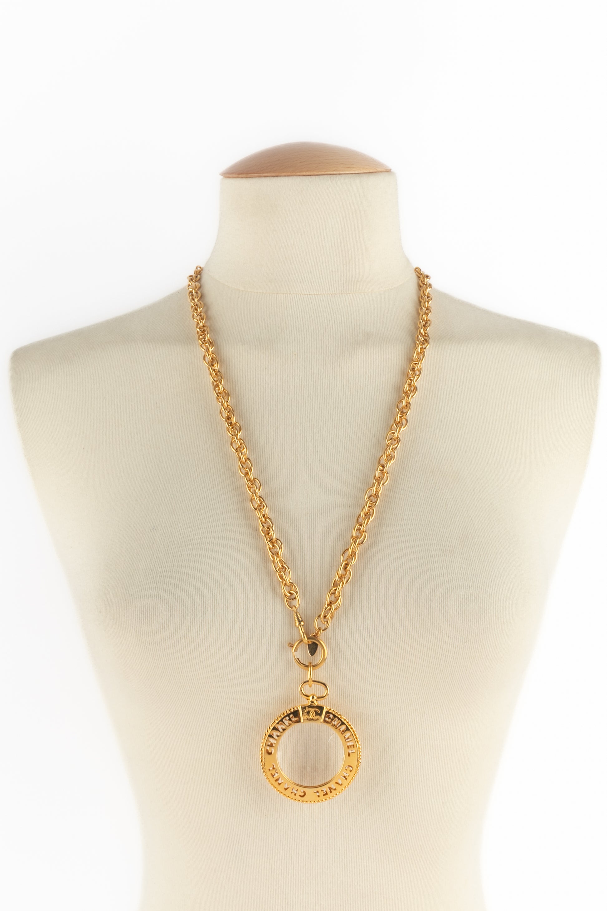 Collier loupe Chanel 1980's