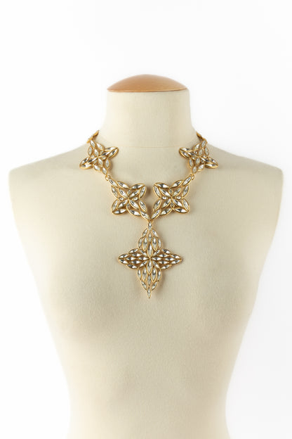 Collier strassé Yves Saint Laurent