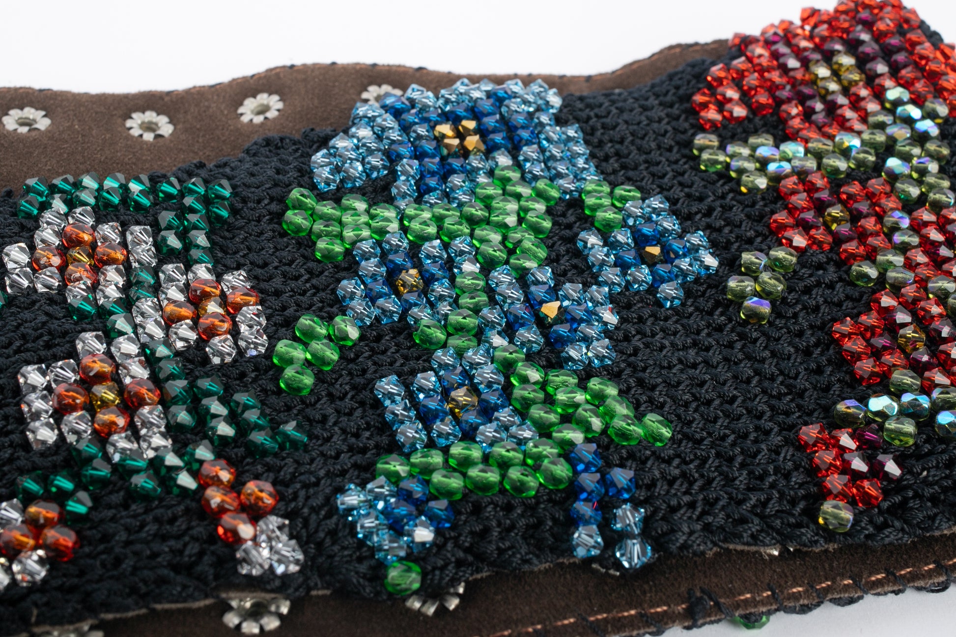 Ceinture vintage strassée