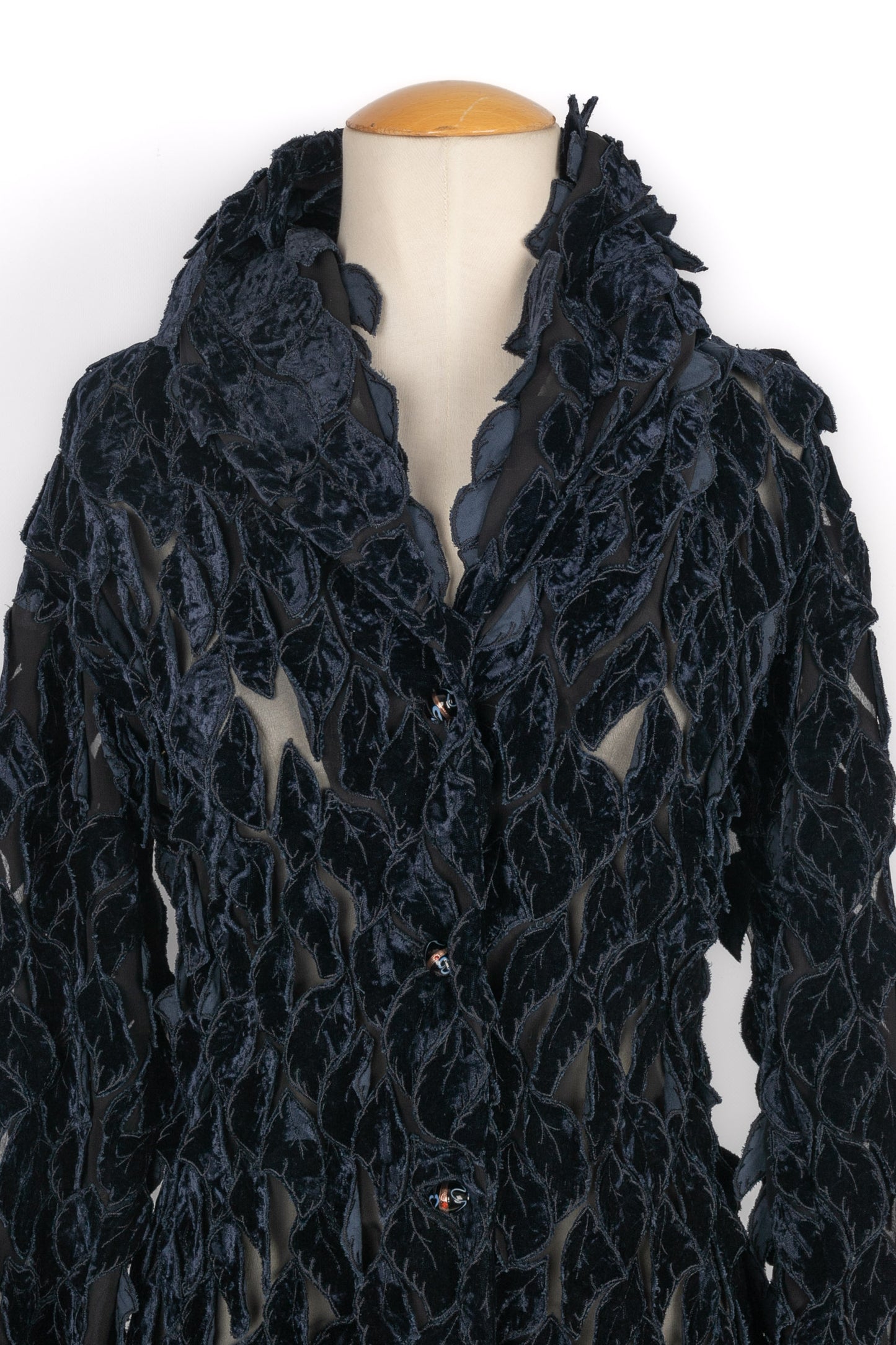 Gilet en velours Roméo Gigli