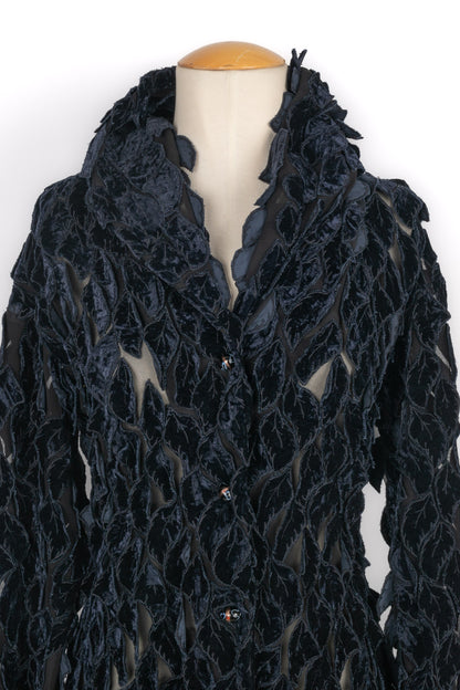 Gilet en velours Roméo Gigli