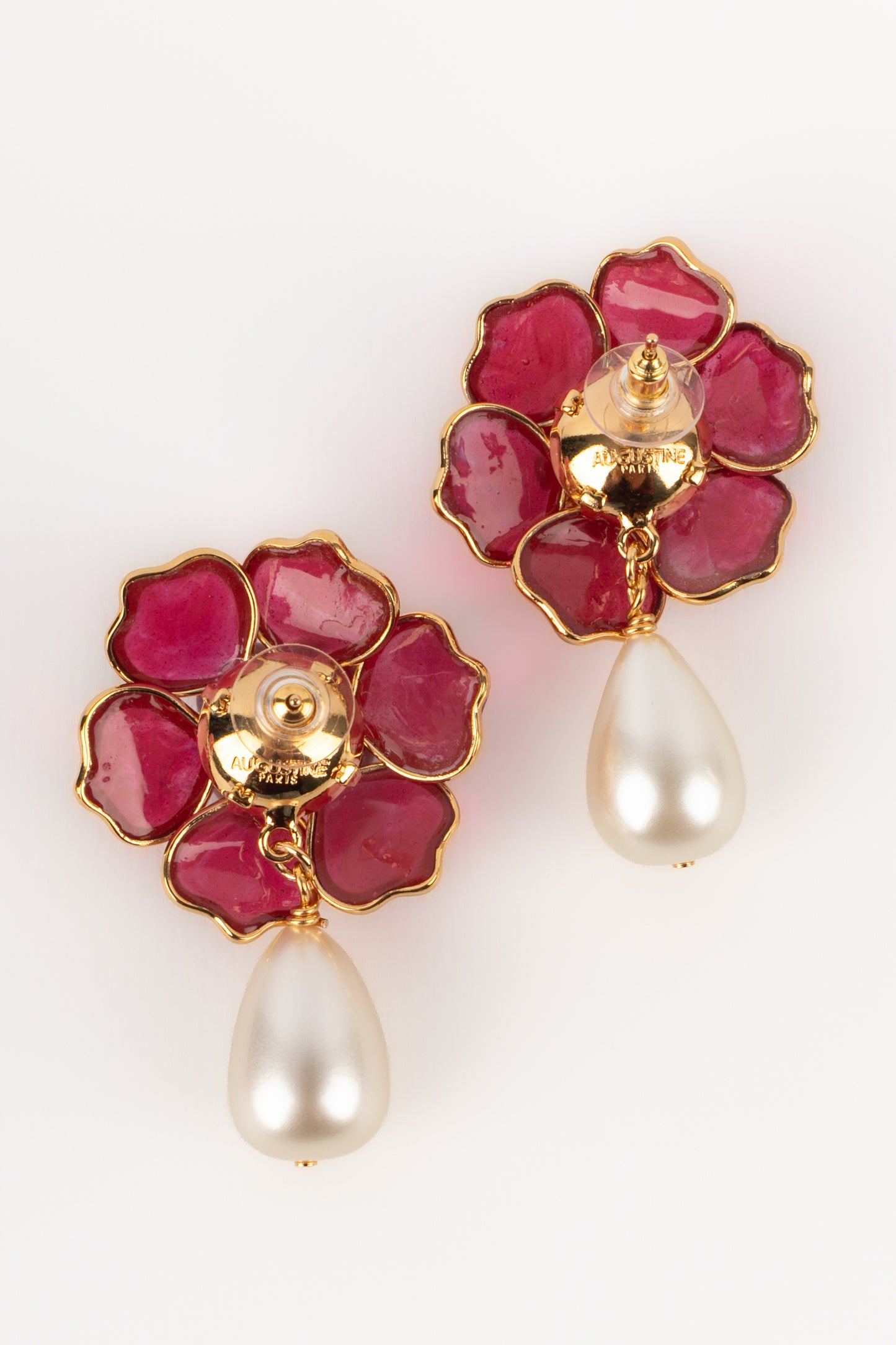 Boucles d'oreilles fleurs Augustine