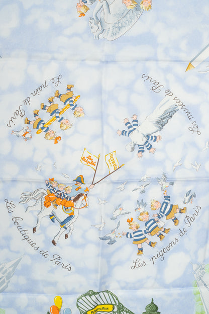 Carré "Les Triplés" Hermès