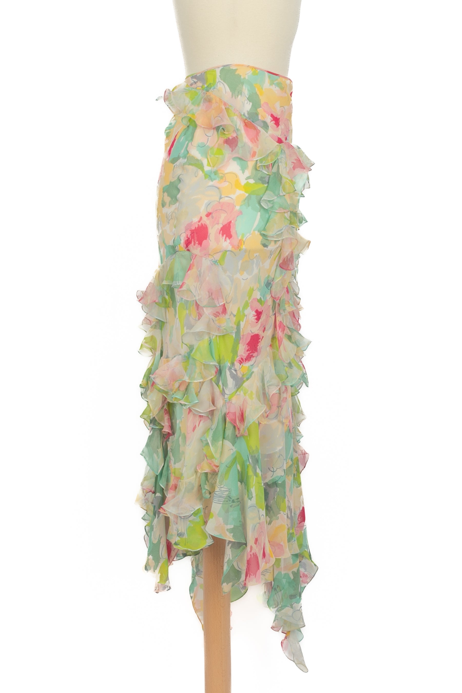 Jupe fleurie John Galliano