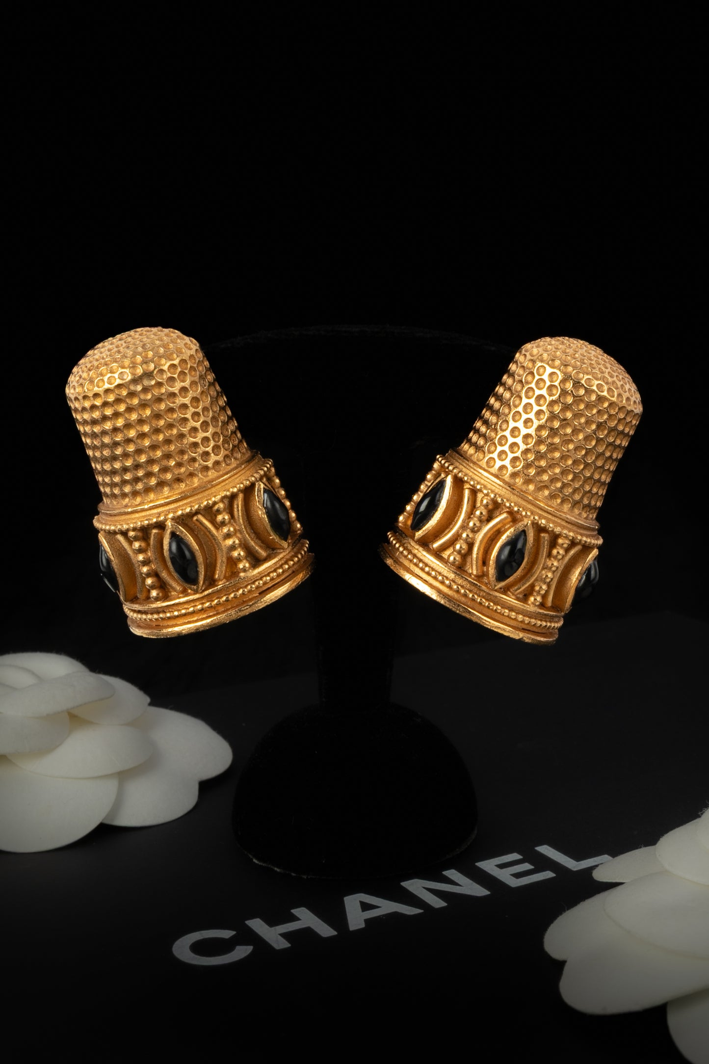 Boucles d'oreilles Chanel Haute Couture Automne-Hiver 1992-1993