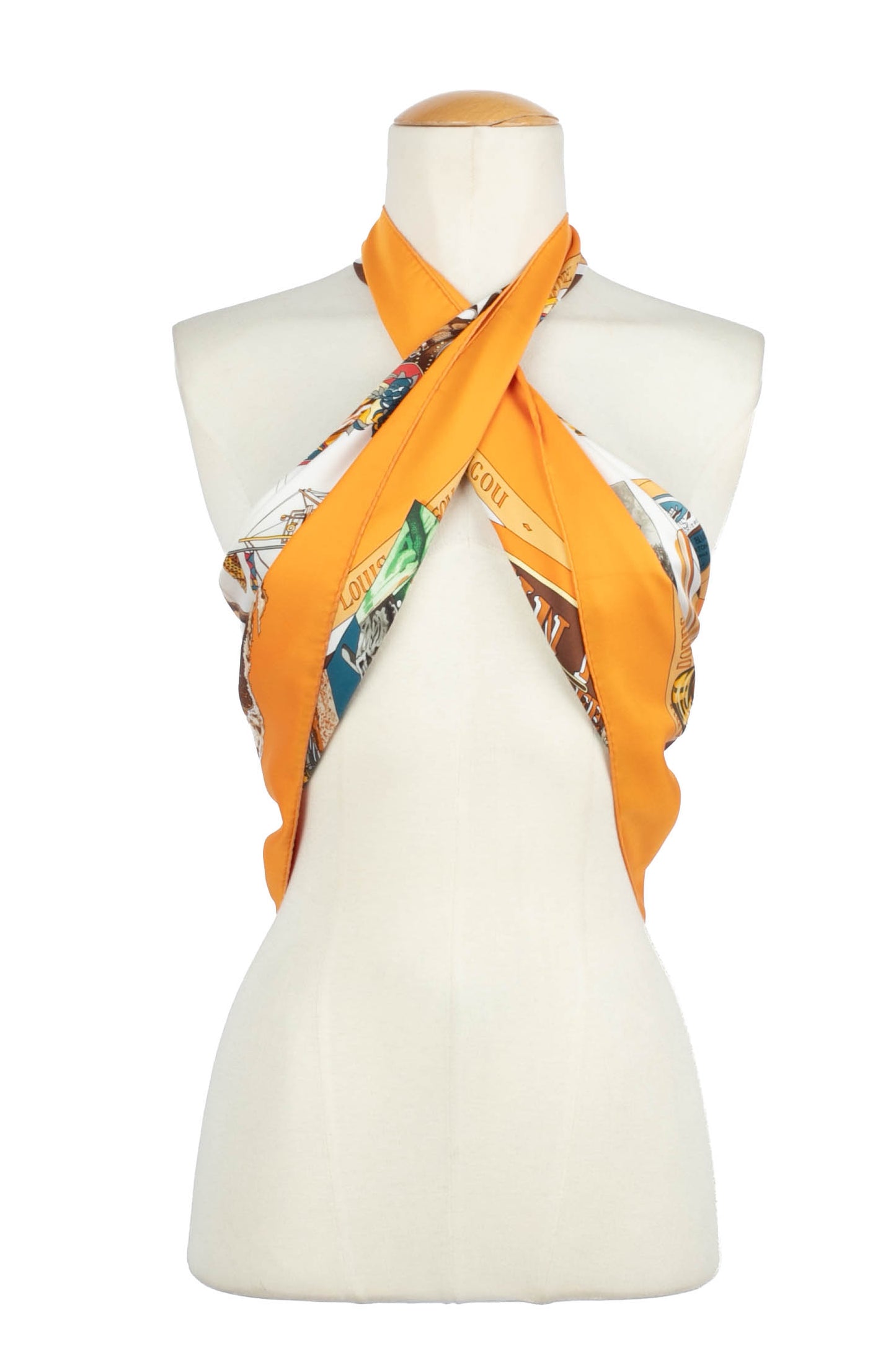 Foulard / Carré "The original New-Orléans créole Jazz 1923" Hermès
