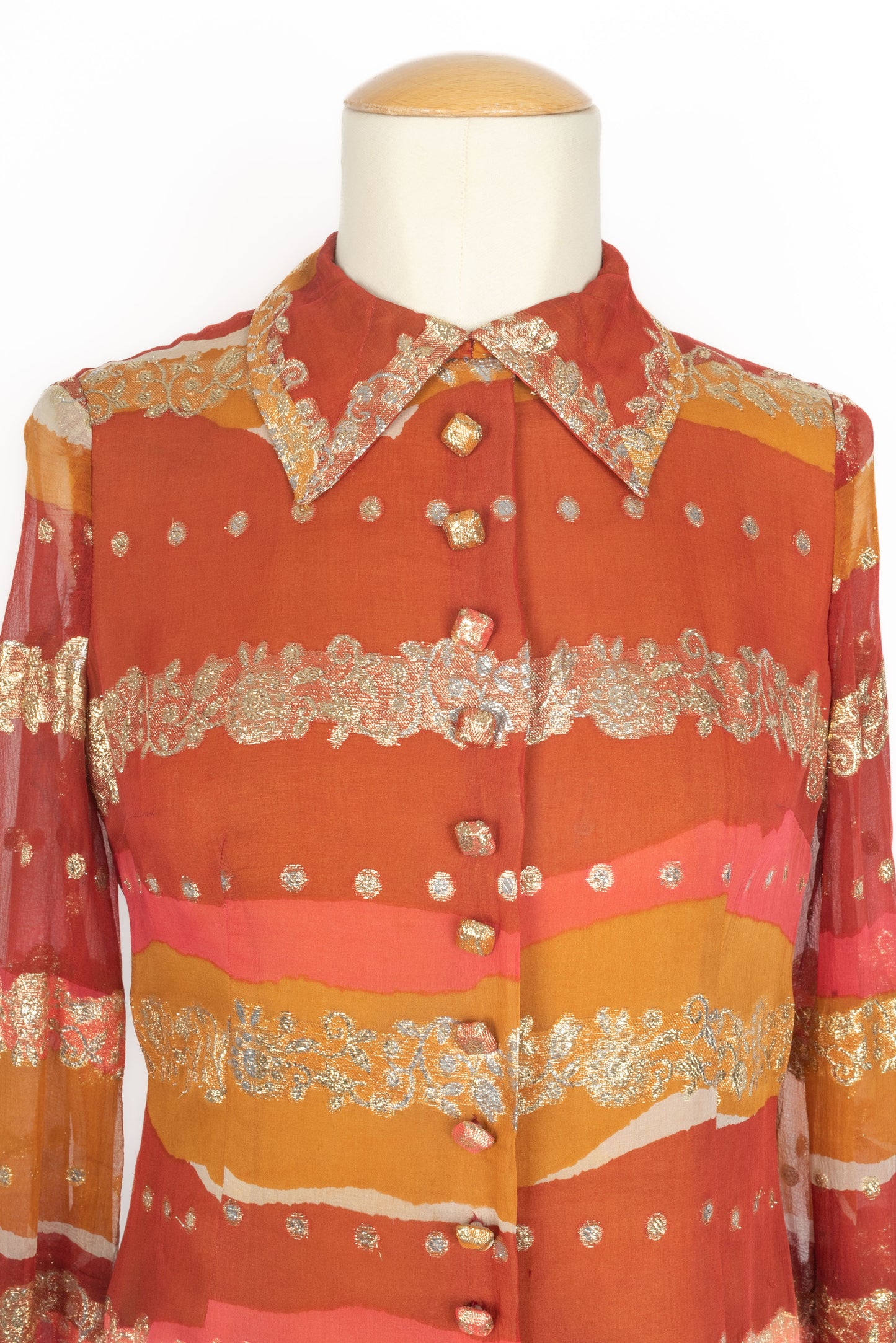 Robe en soie Pierre Balmain