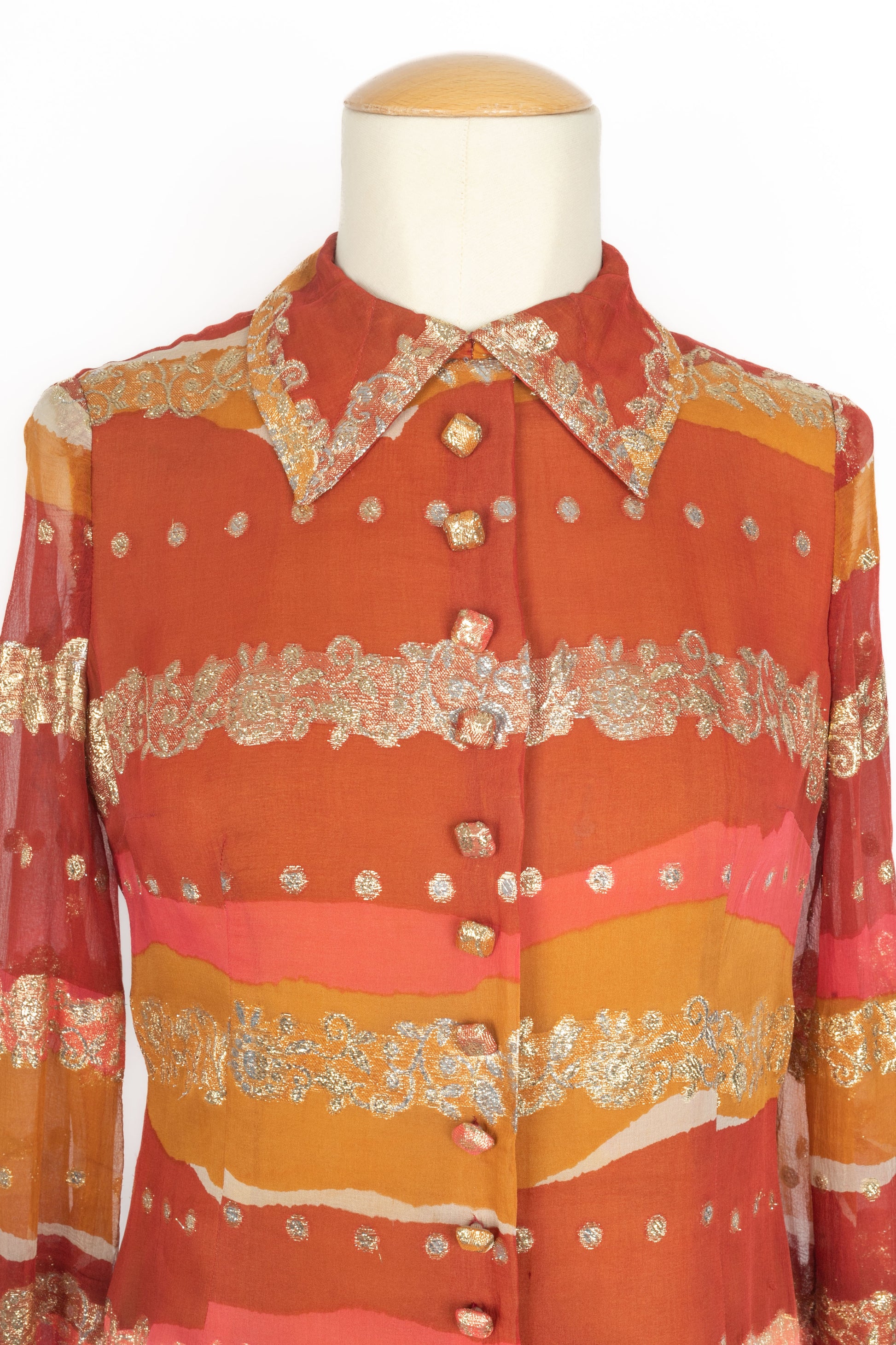 Robe en soie Pierre Balmain