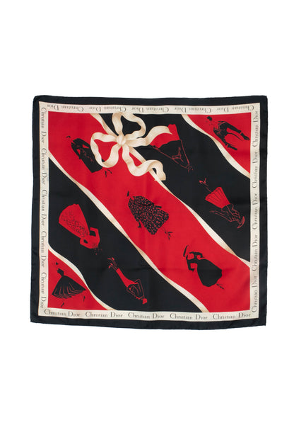 Foulard en soie Dior 
