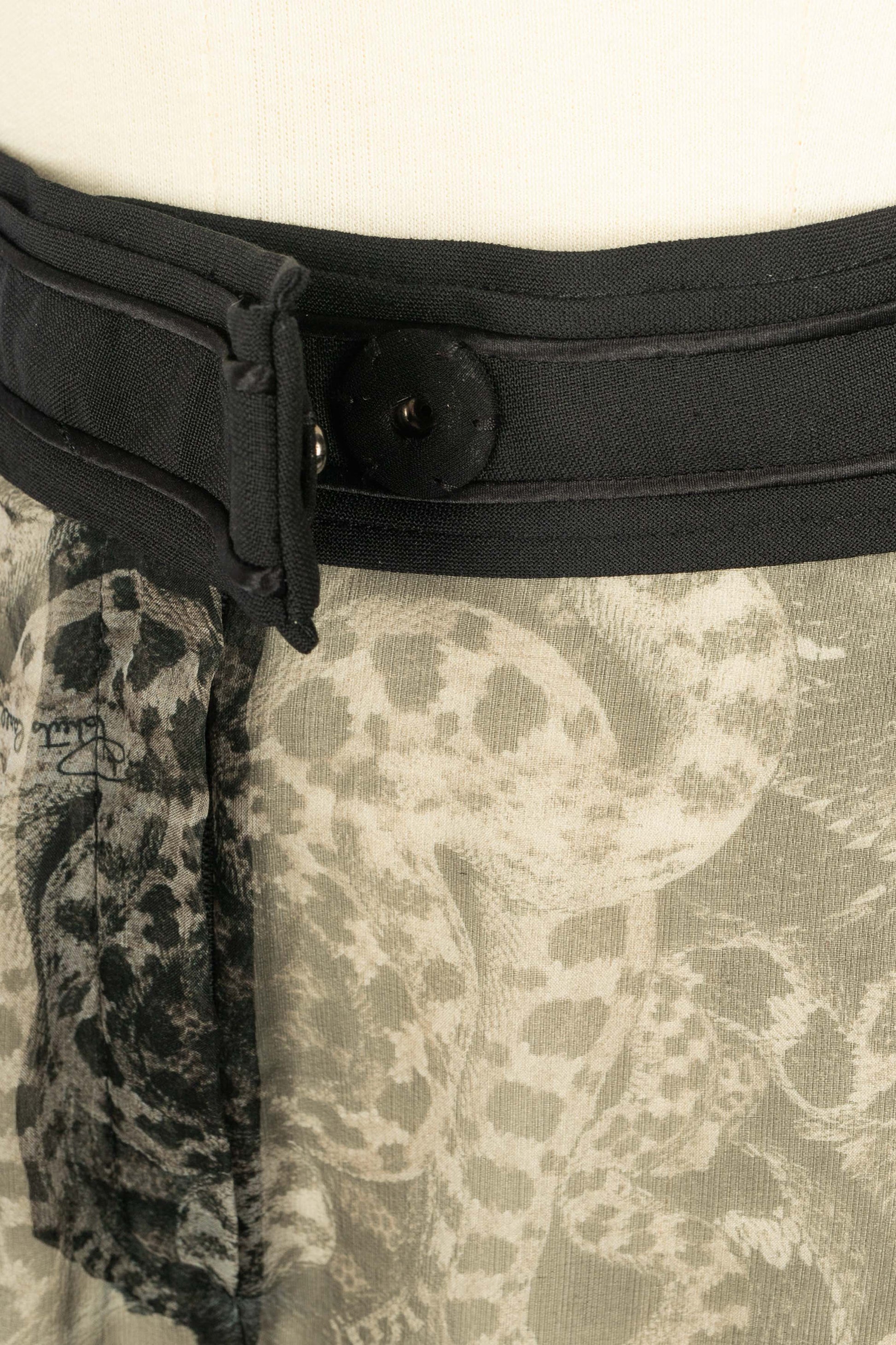 Pantalon en mousseline Roberto Cavalli