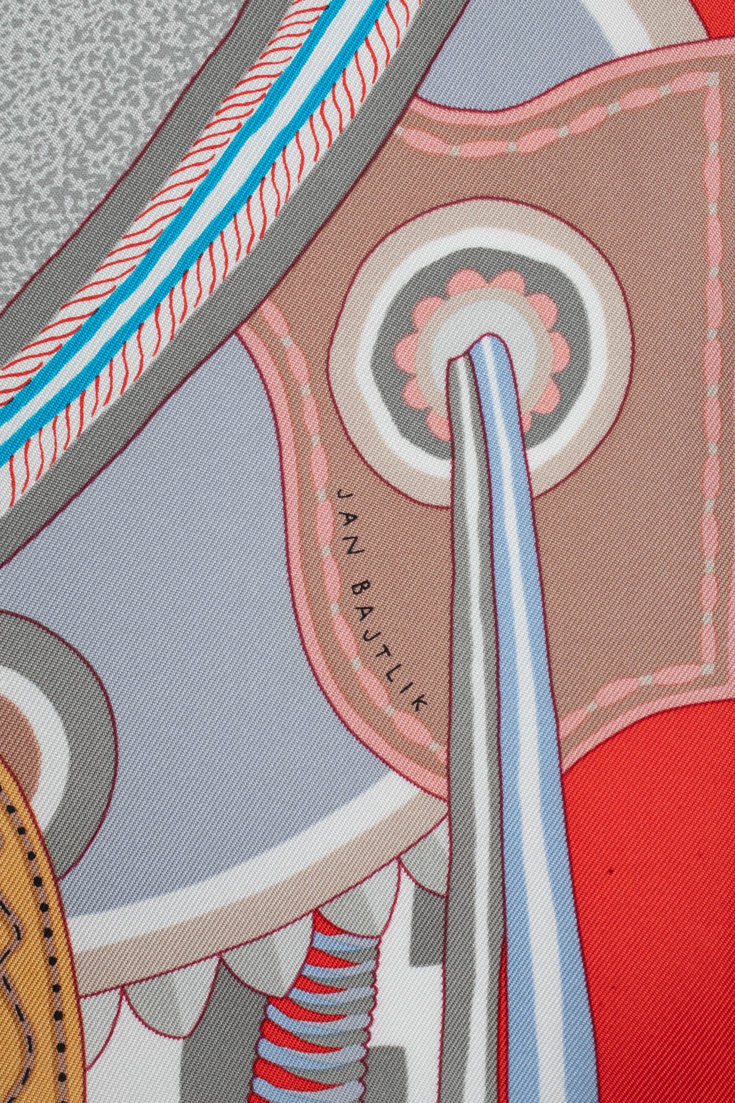 Foulard / Carré "La selle imaginaire" Hermès