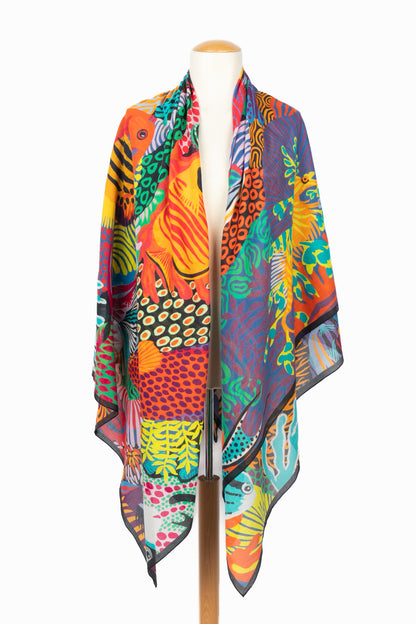 Paréo / foulard "Under the waves" Hermès