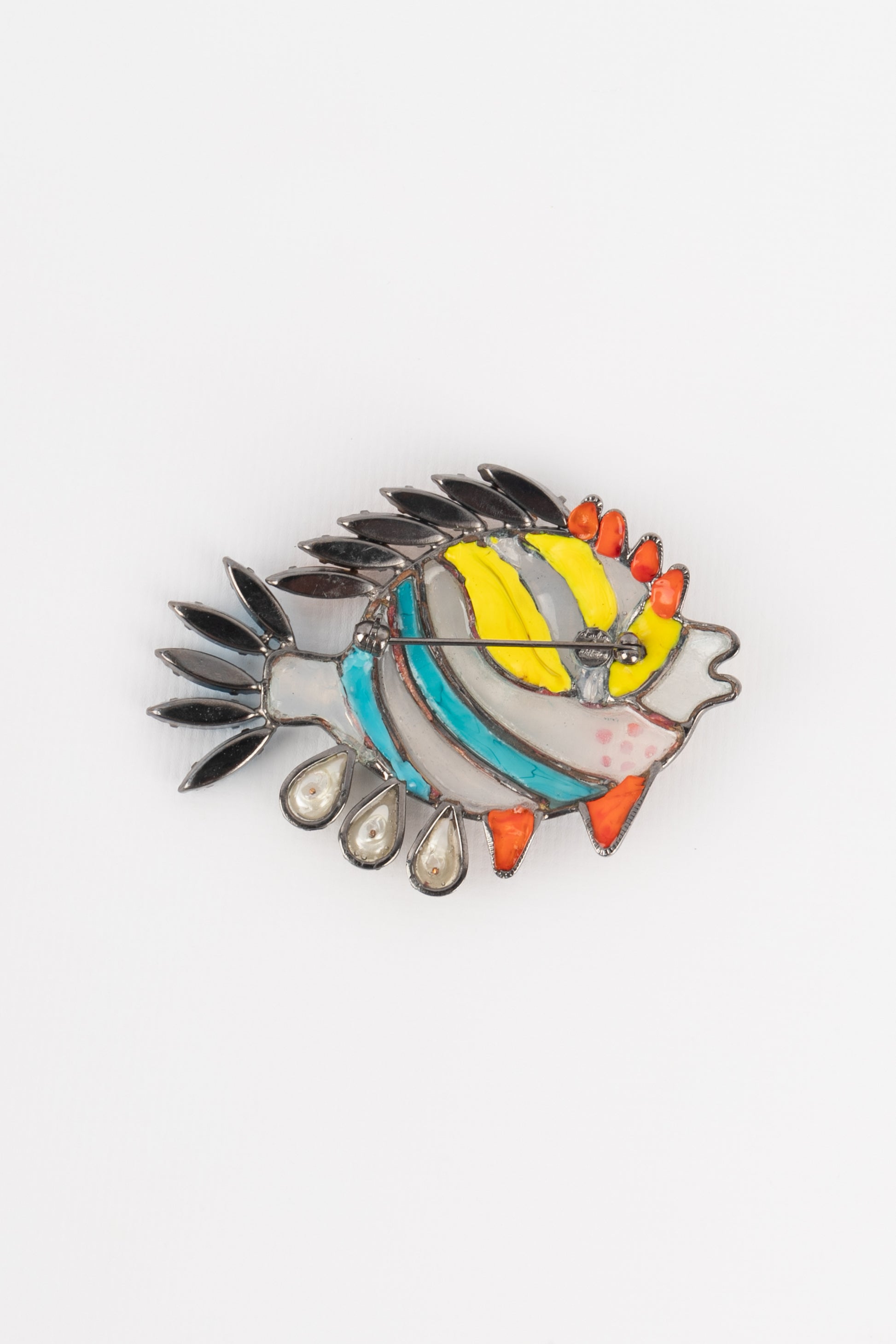 Broche "poisson" Loulou De La Falaise