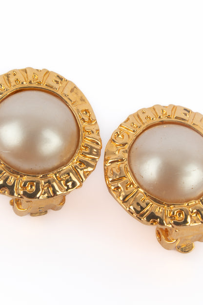 Boucles d'oreilles Chanel 1980's