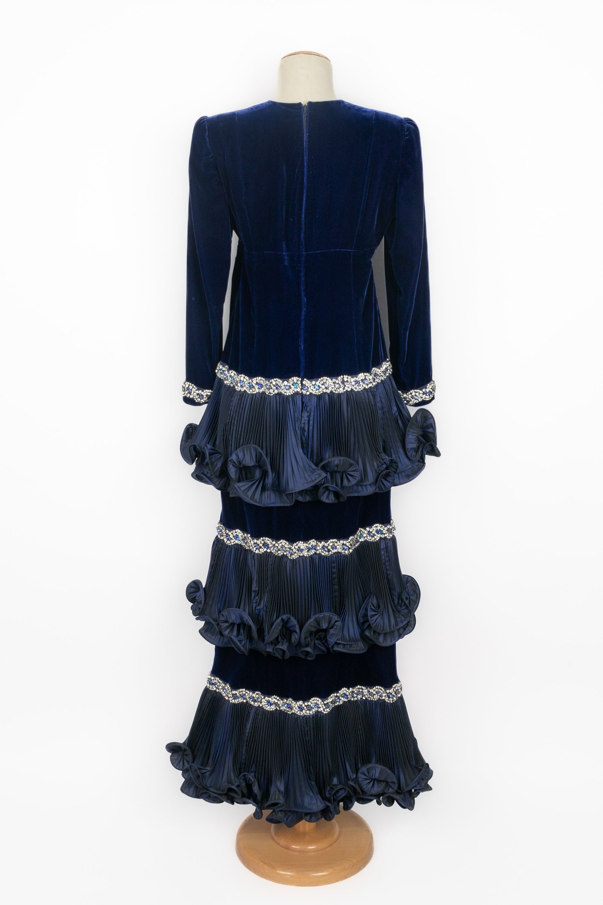 Robe Balmain Haute Couture Automne-Hiver 1984