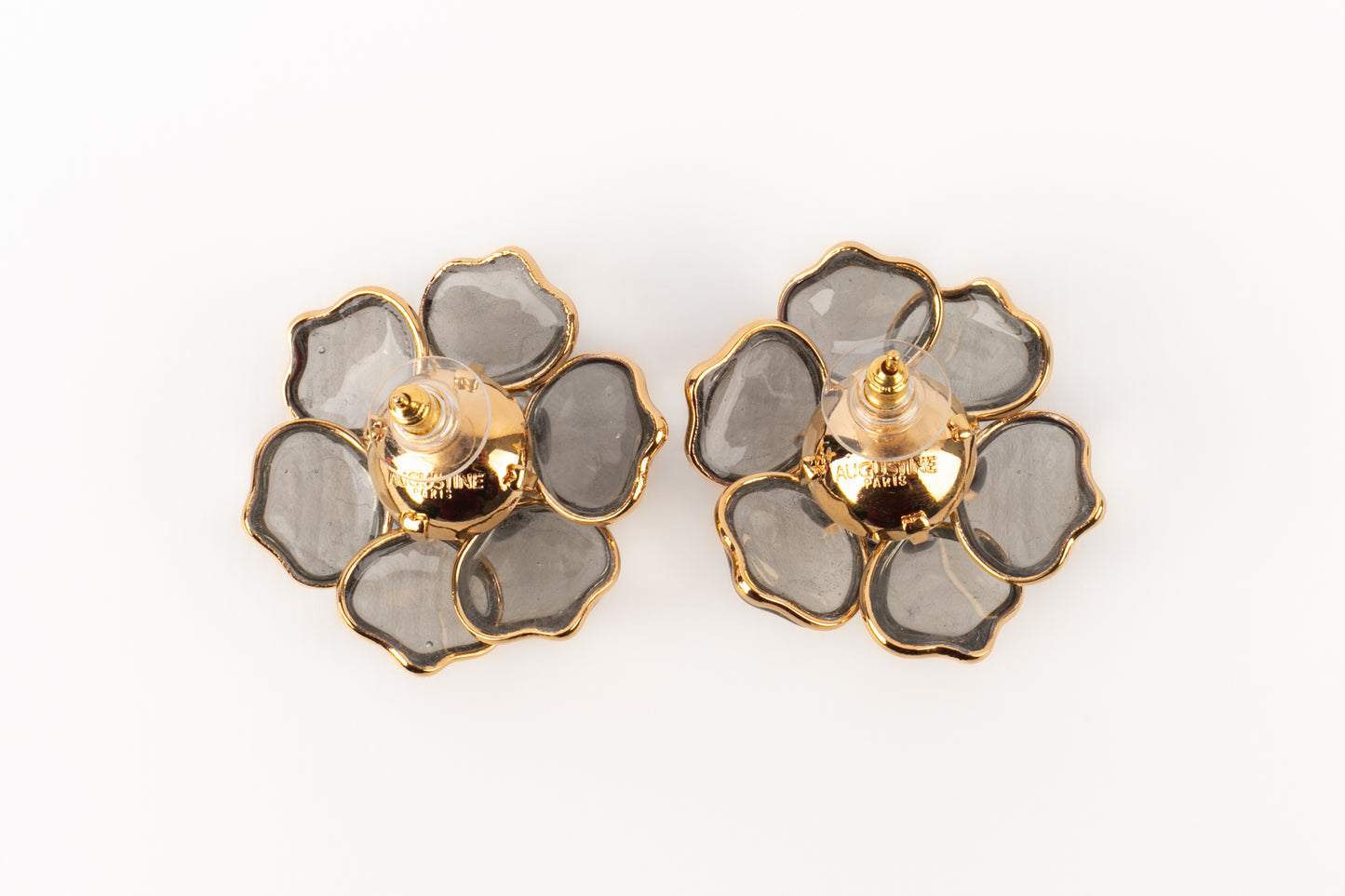 Boucles d'oreilles fleur Augustine