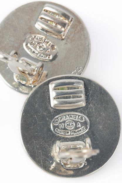 Boucles d'oreilles tourniquet Chanel 1997