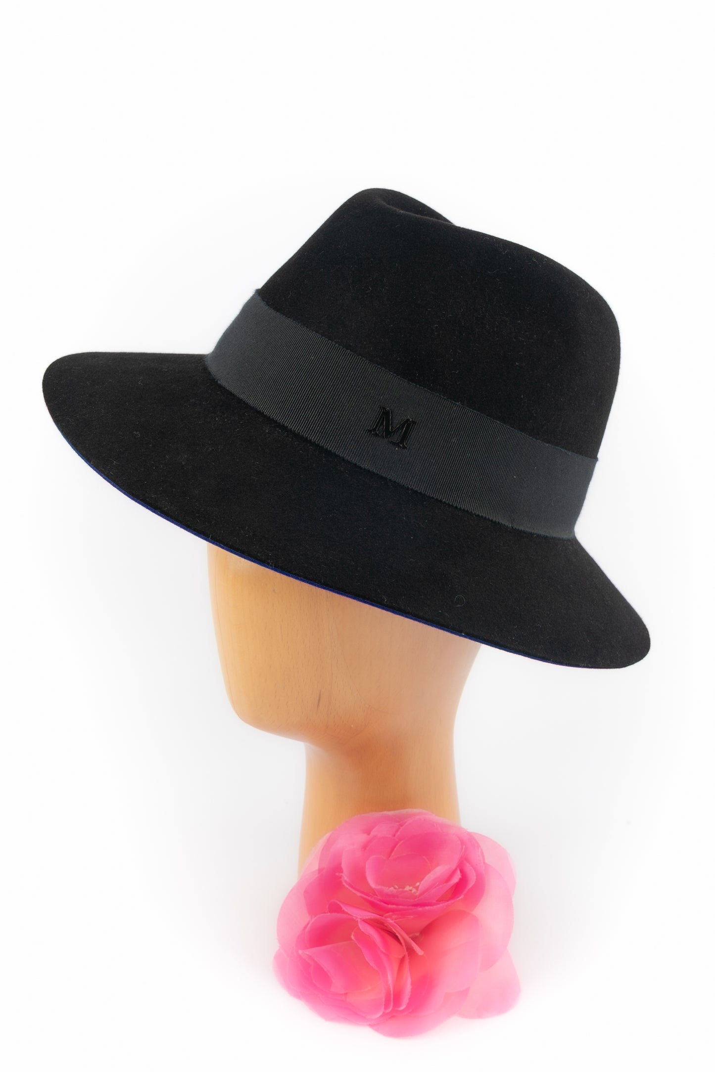 Chapeau bicolore Maison Michel