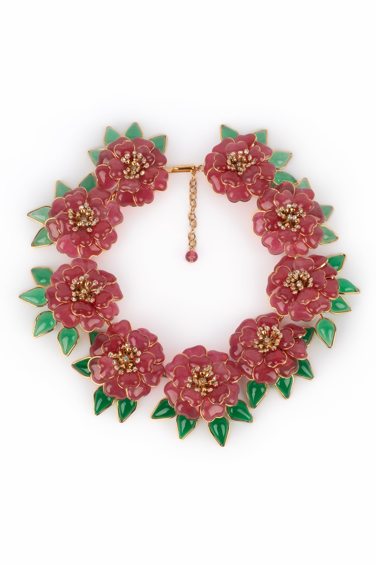 Collier fleurs Augustine