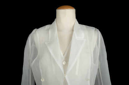 Chemise en organza "Comme des garçons"