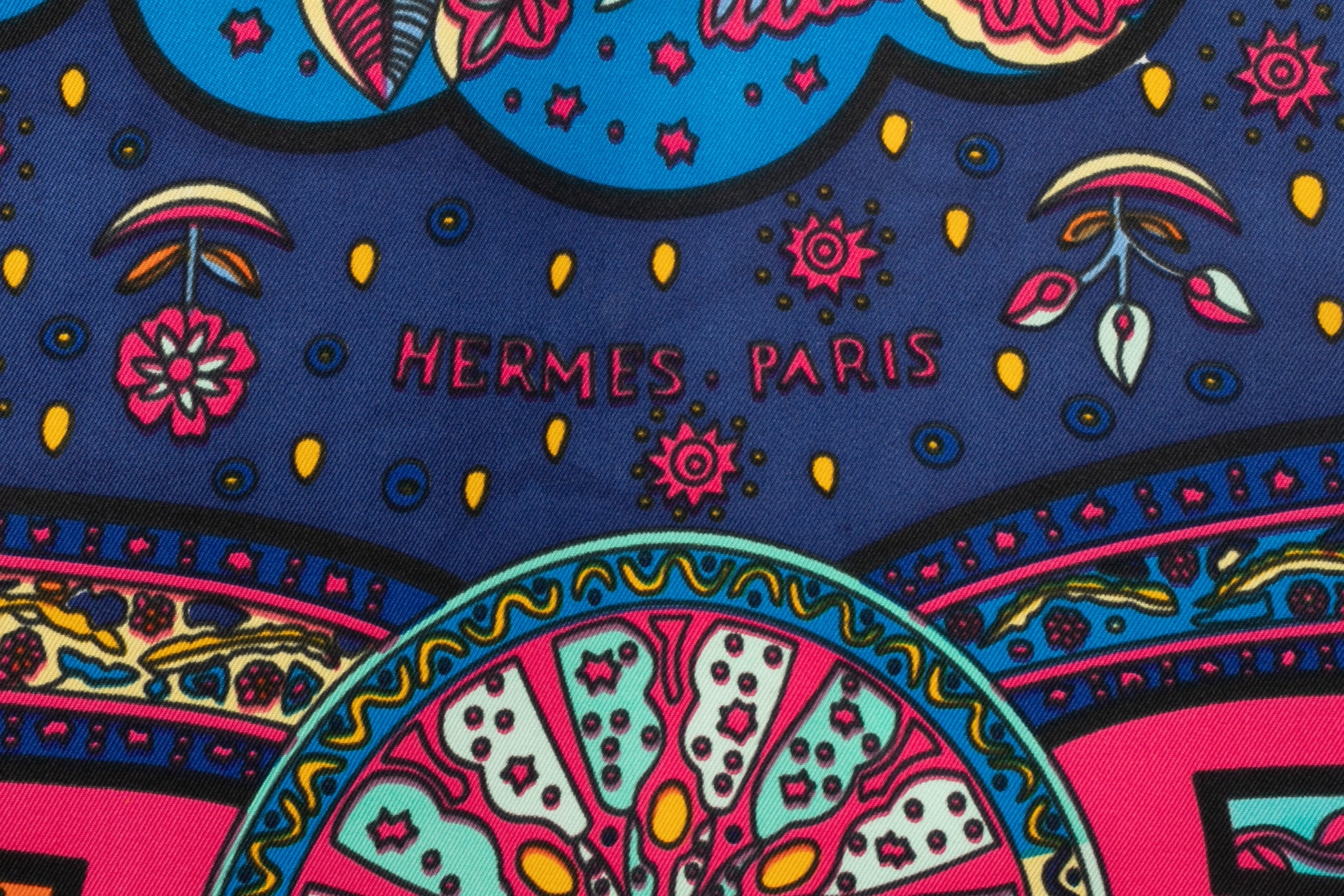 Foulard "Aux portes du palais" Hermès