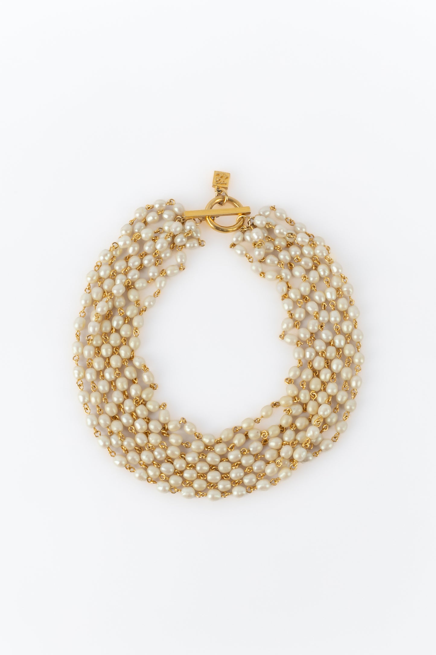 Collier de perles Karl Lagerfeld
