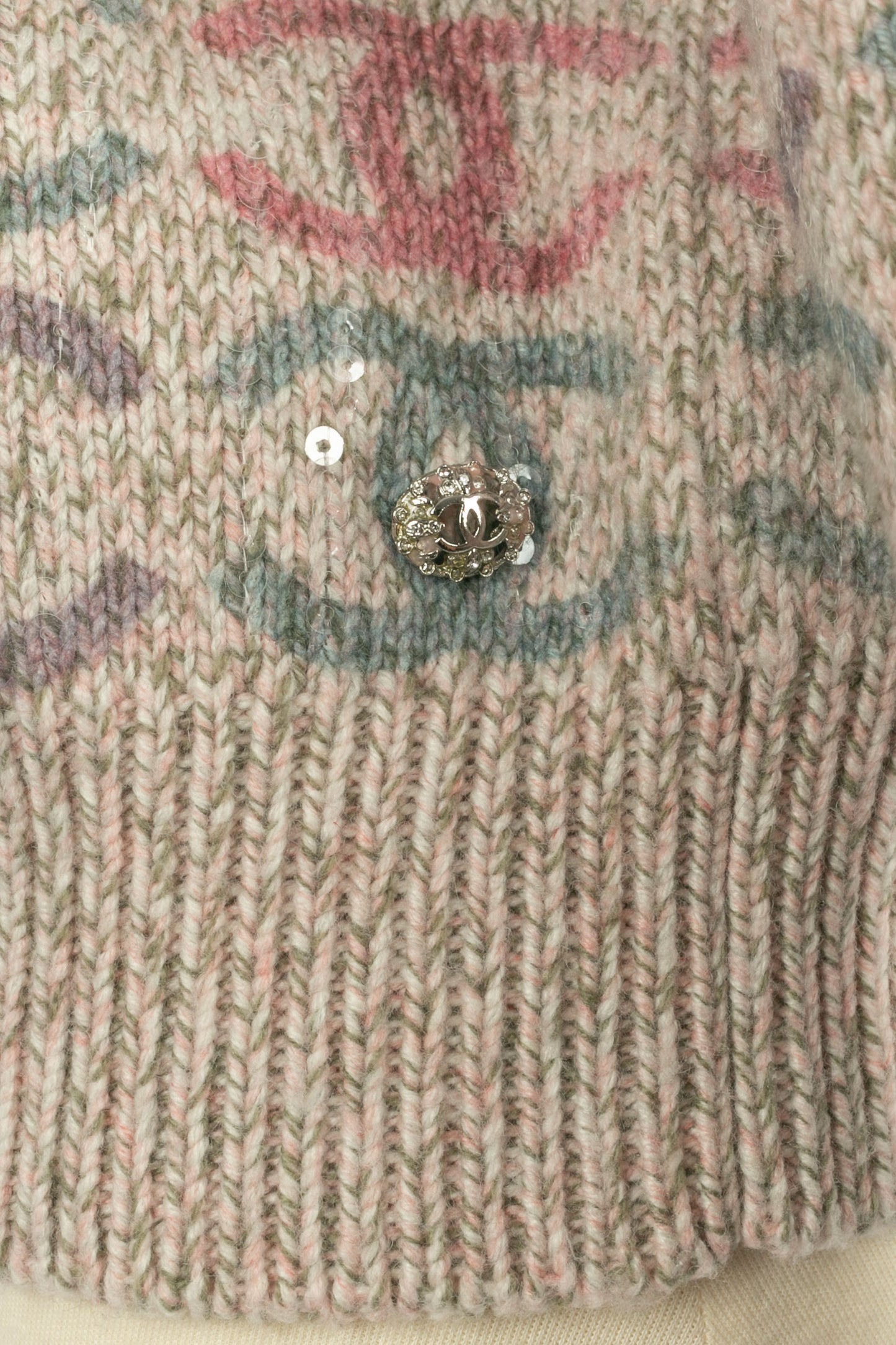 Pull col roulé Chanel 