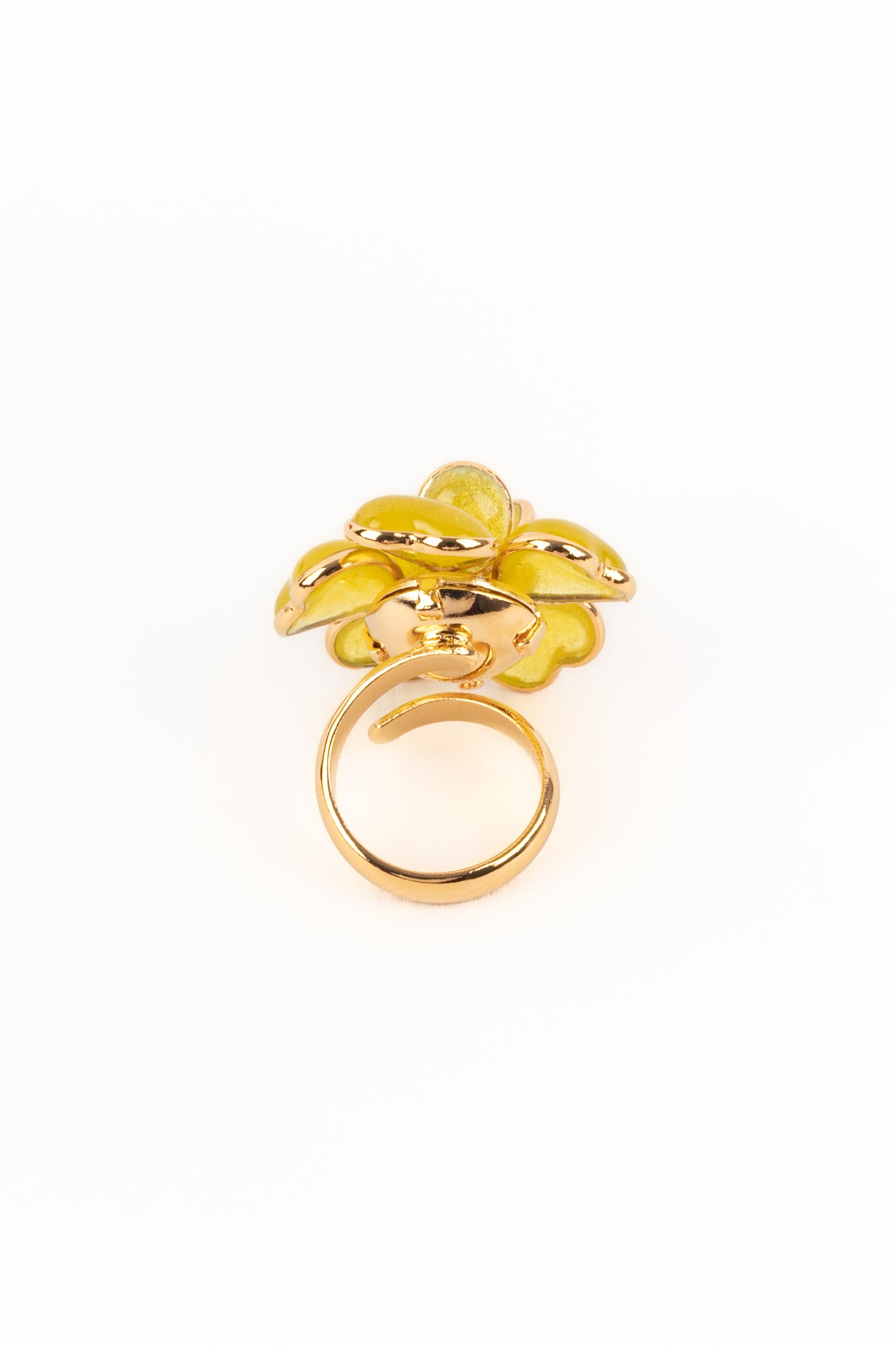 Bague jaune Augustine 