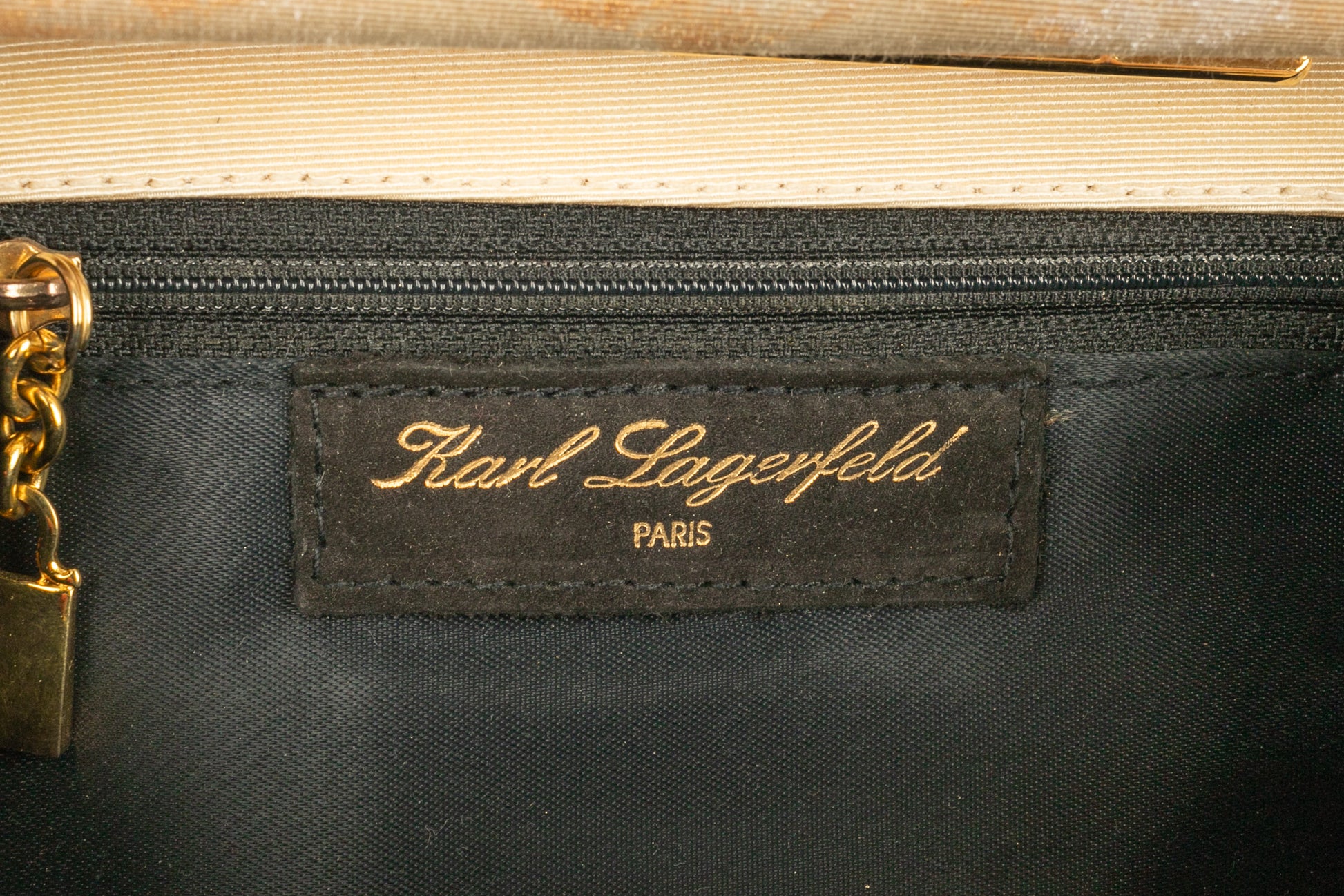 Sac Éventail Karl Lagerfeld 1992's