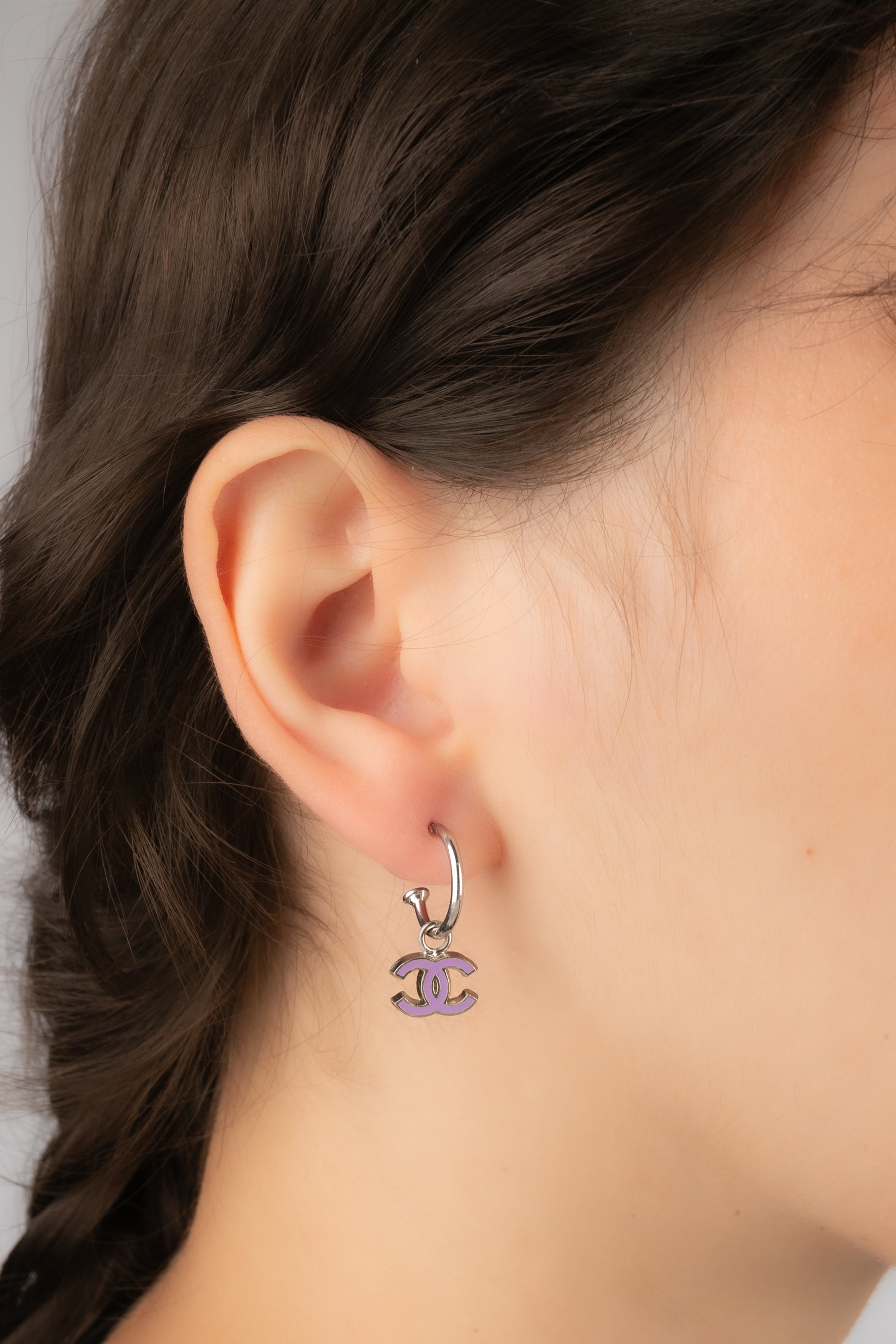 Boucles d'oreilles cc Chanel