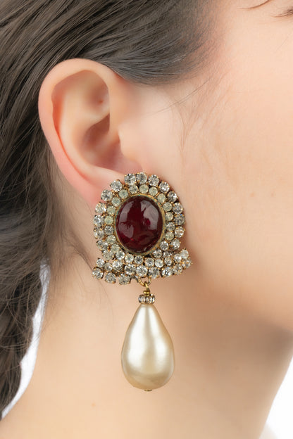 Boucles d'oreilles Chanel 1980's