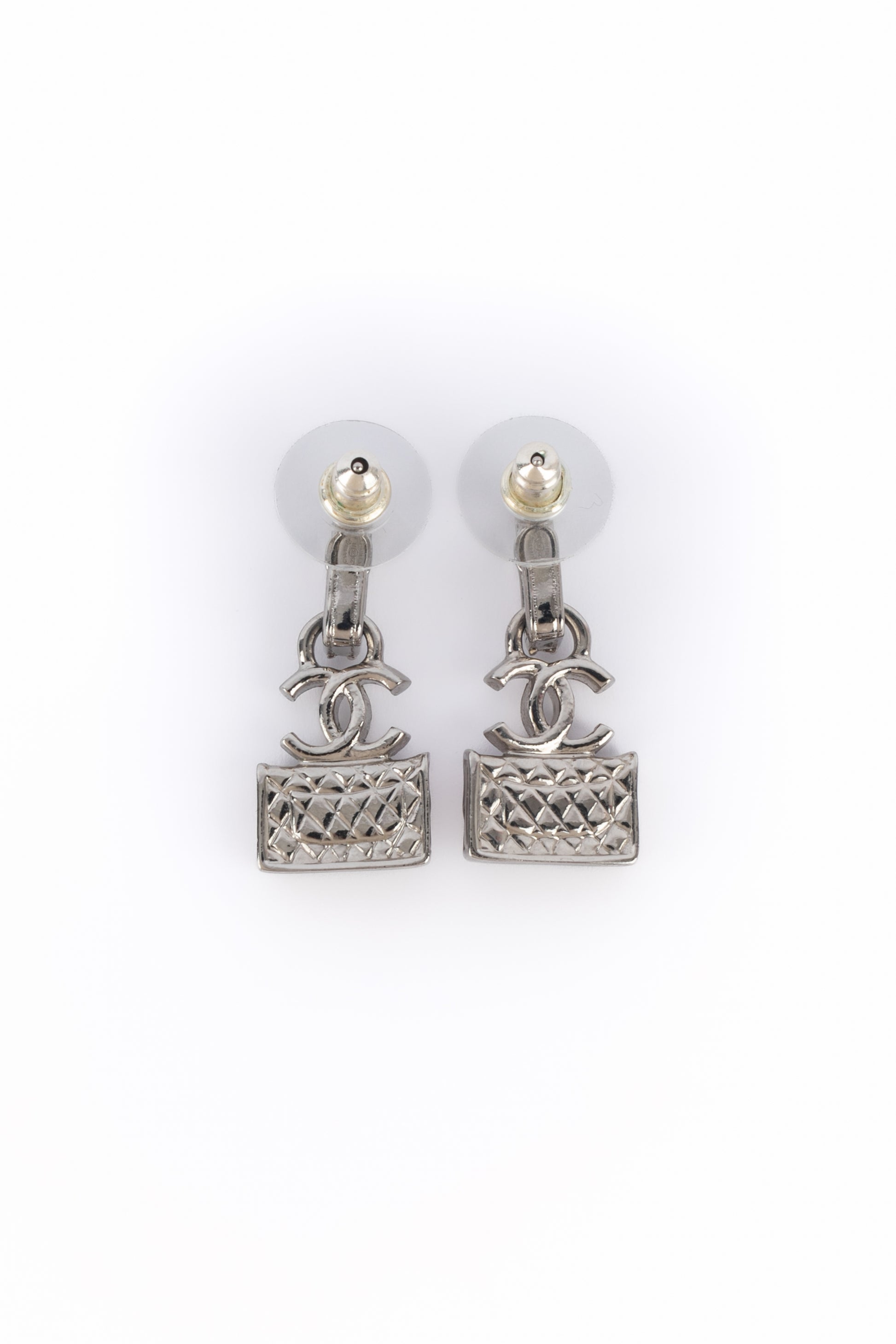 Boucles d'oreilles "flacon de parfum" Chanel 2023