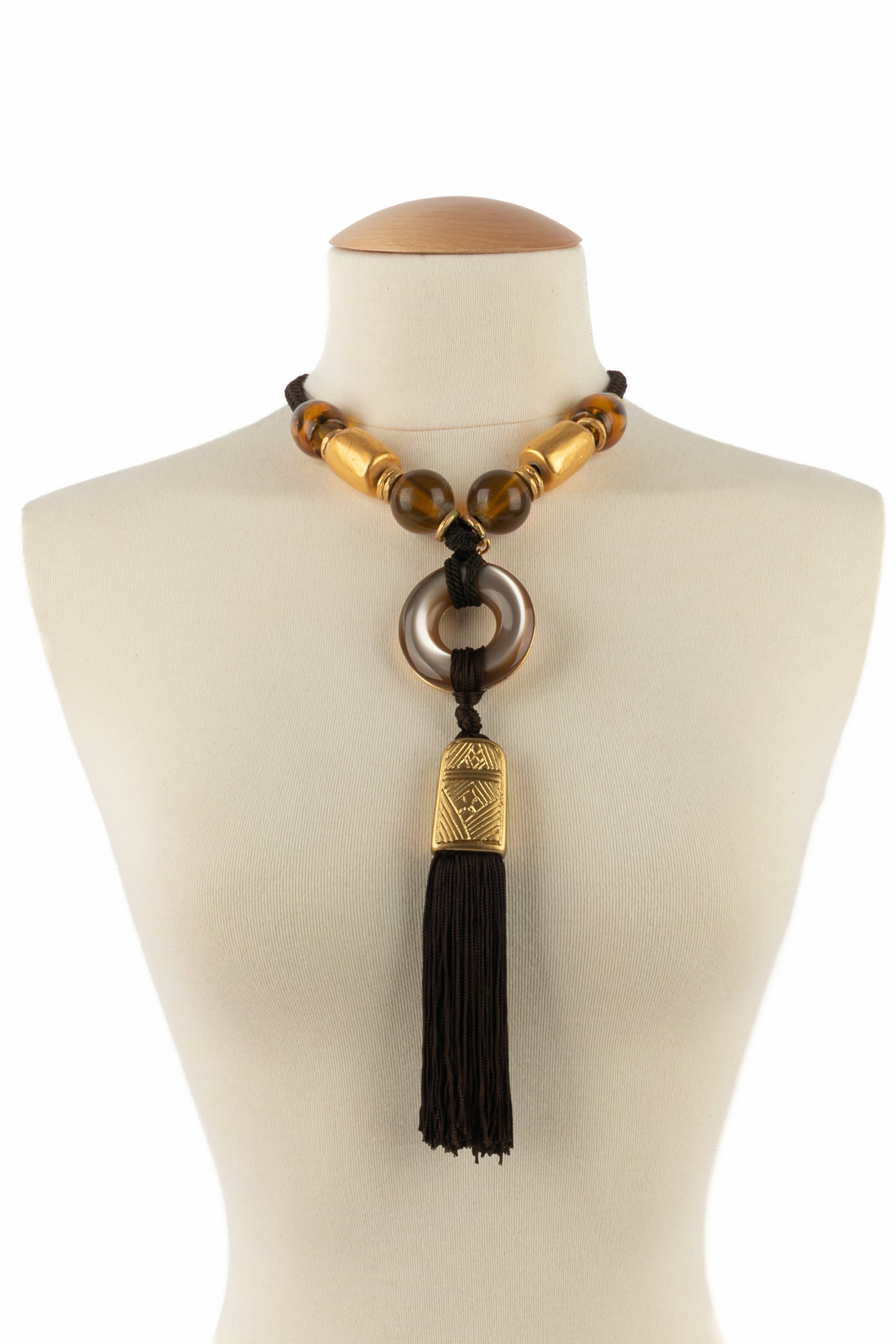 Collier Yves Saint Laurent 1990's