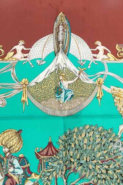 Carré / Foulard "Les Légendes de l’Arbre" Hermès