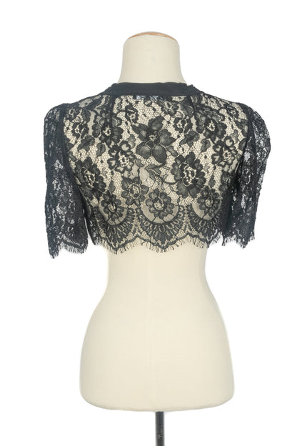 Haut en dentelle noire Dolce&Gabanna