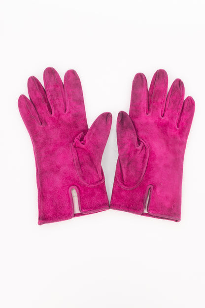 Gants roses Christian Lacroix