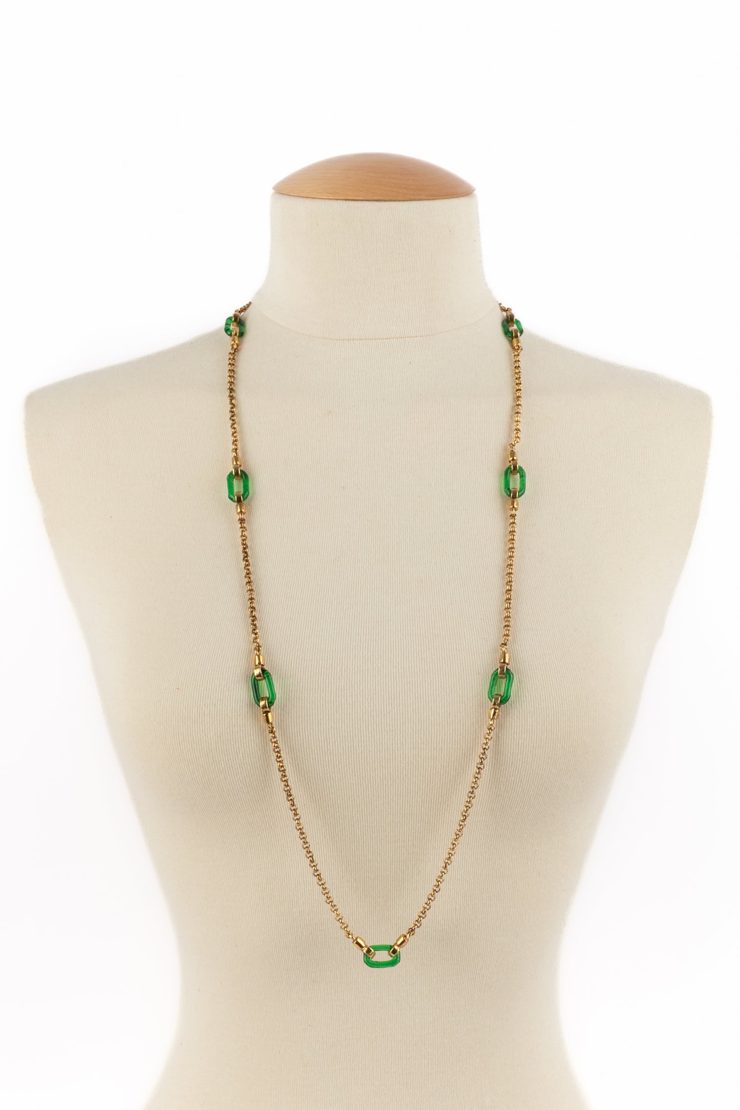 Collier fin Chanel 1980's