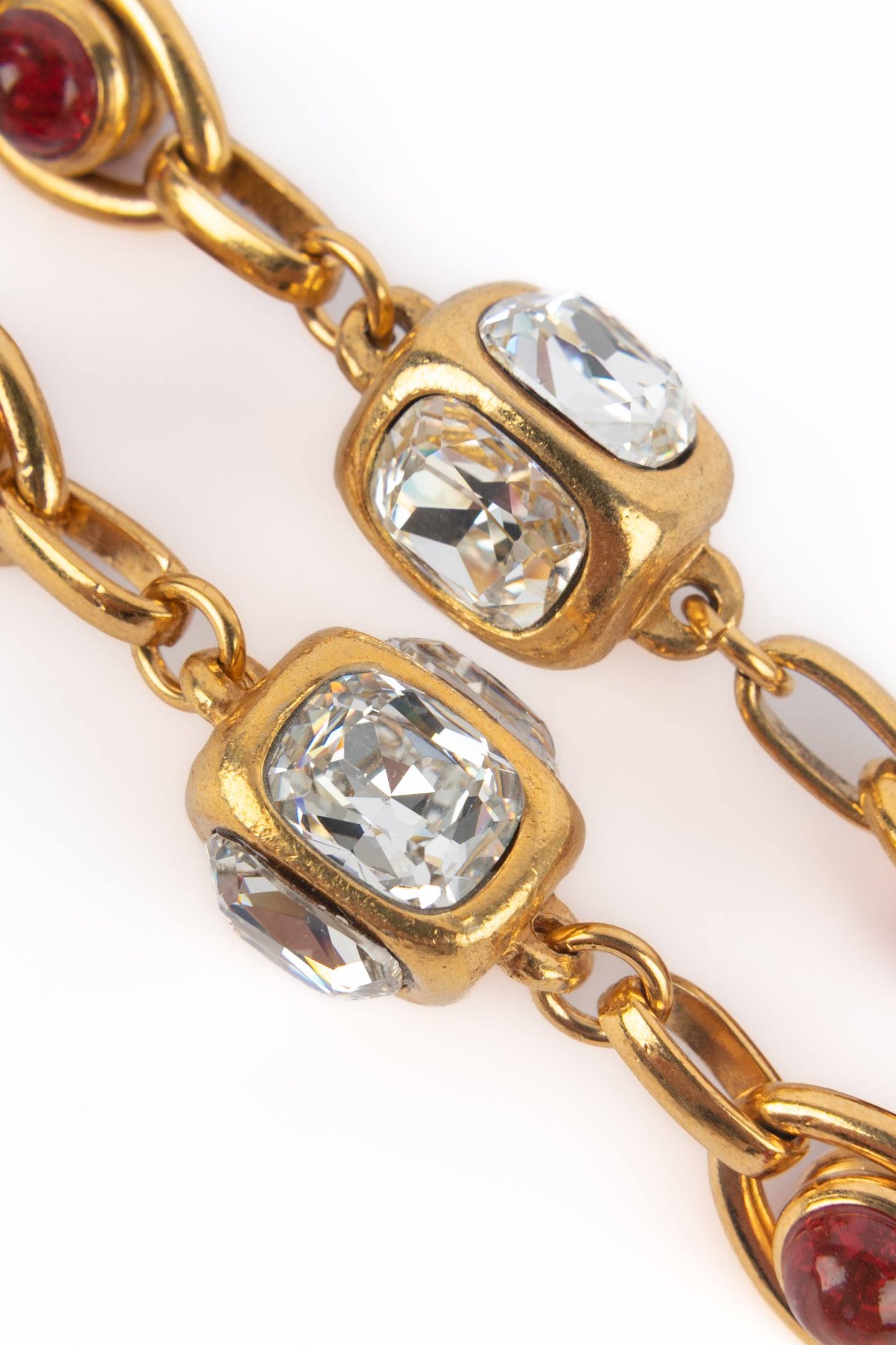 Collier en pâte Chanel 1990's