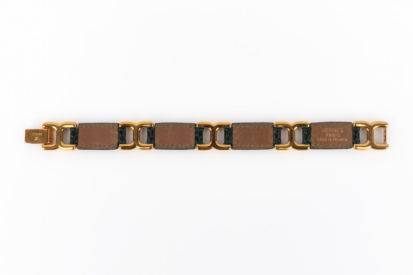 Bracelet en lézard Hermès