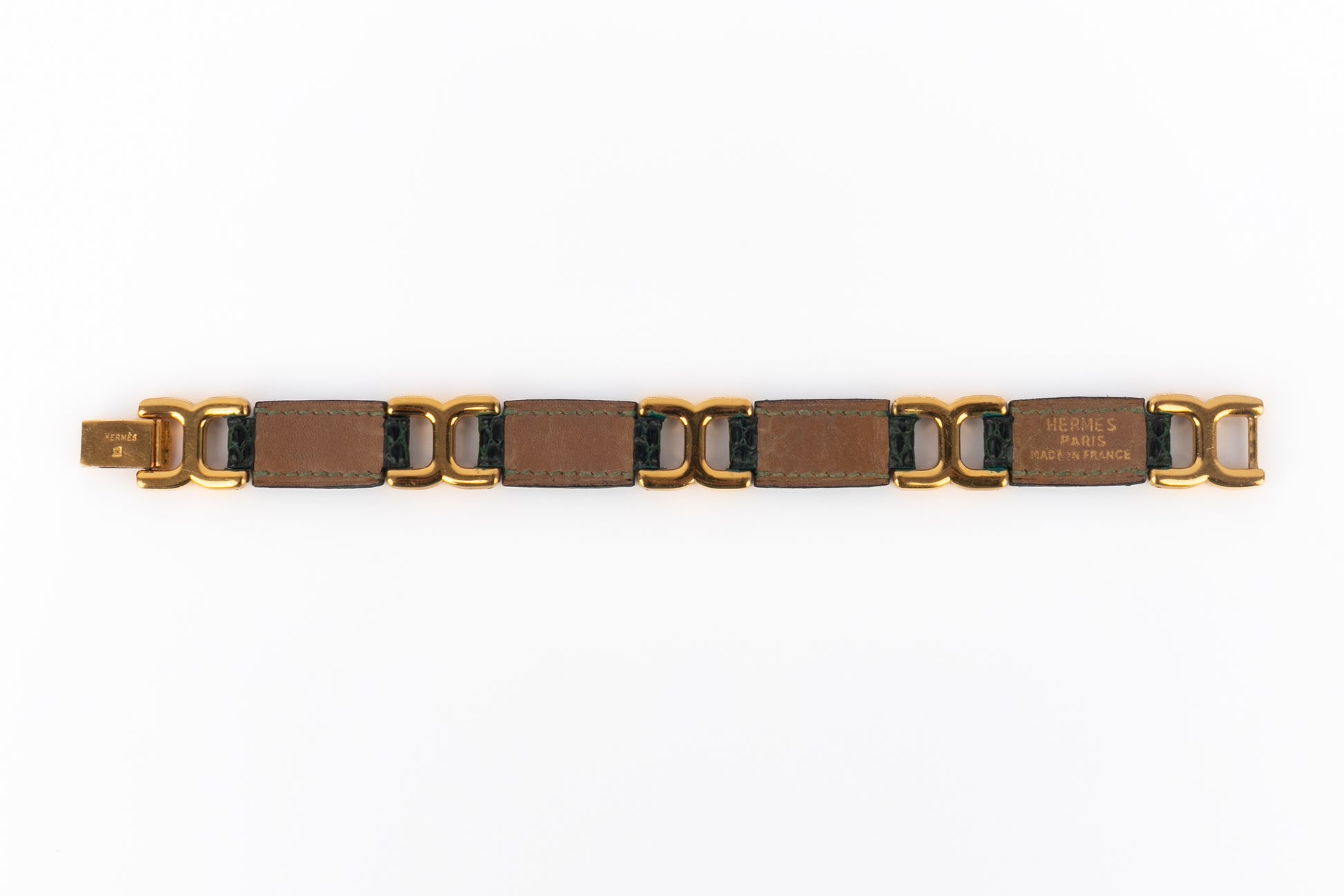 Bracelet en lézard Hermès